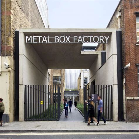 metal box factory office space|metal box factory borough.